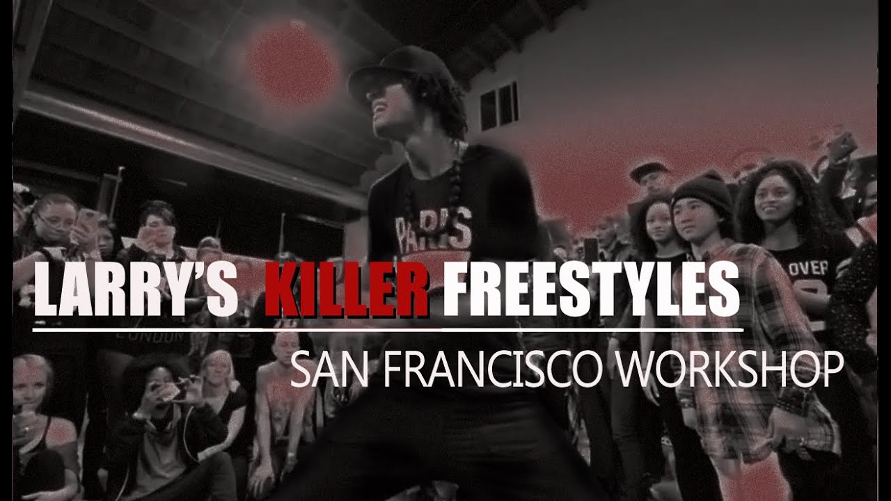 LES TWINS | LARRY'S FREESTYLES | SAN FRANCISCO WORKSHOP | 12- 4- 2015 |