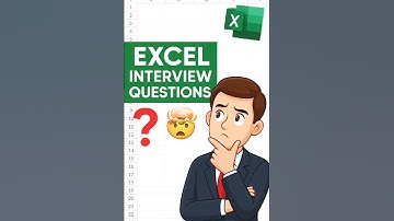 Excel Interview Questions ❓🤔🤯 #tusharrawani