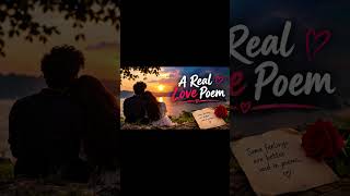 A real love poem