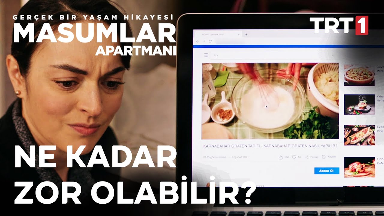 İnternetten Yemek Tarifleri… | Masumlar Apartmanı 56. Bölüm