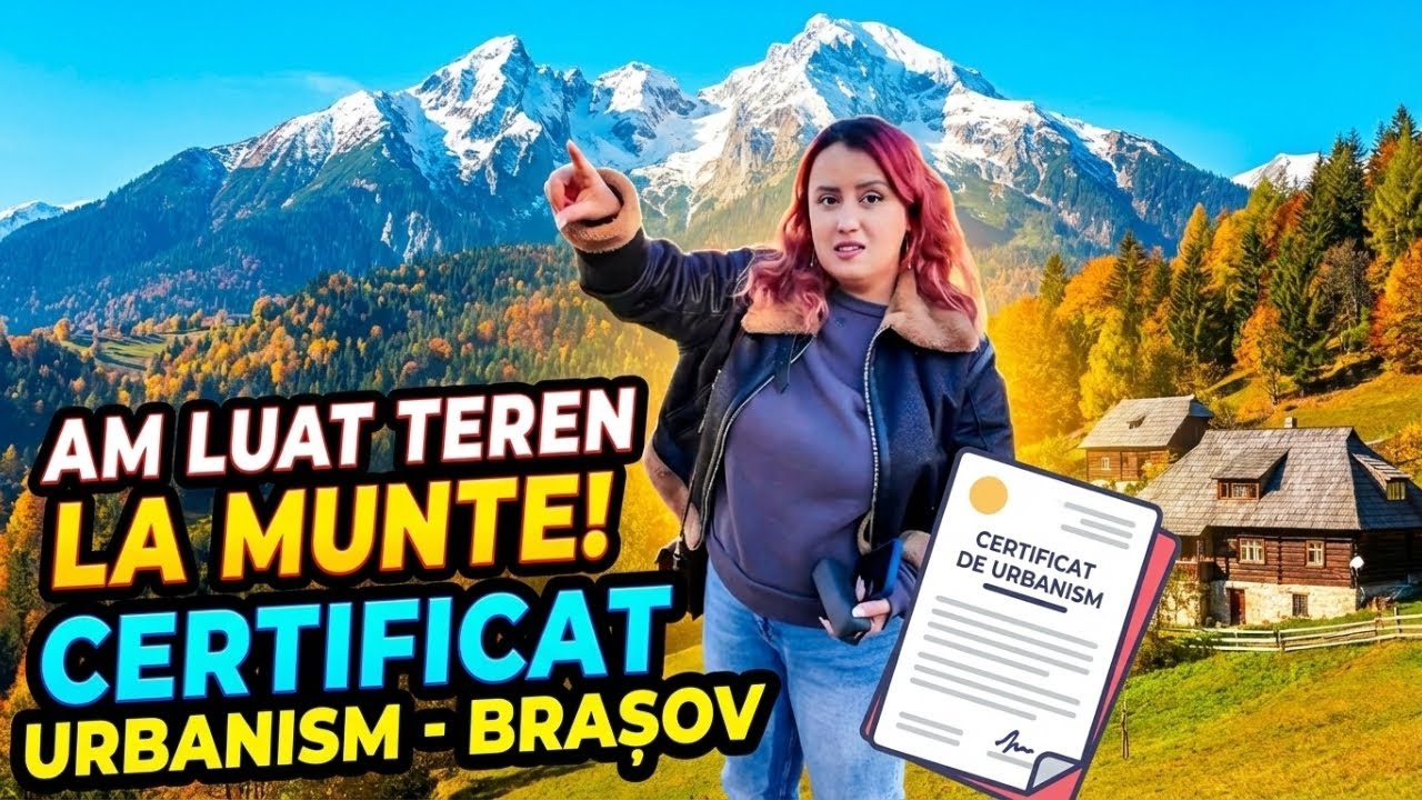 Am cumparat teren la munte!  Visul nostru a inceput langa Brasov