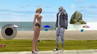 Miami crime simulator (Bikini girl help blind man) - miami crime simulator city screenshot 4