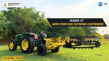 Rudra XT Trench Digging Machine Review | Uttar Pradesh | Best Equipment for Jal Jeevan Mission