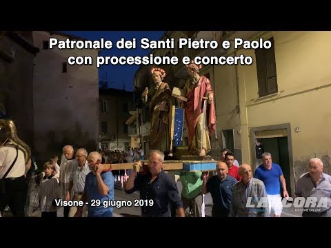 Visone - Patronale dei Santi Pietro e Paolo