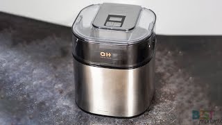 Aukey Home Ice Cream Maker | Unboxing & Review ( Peach Ice Cream 🍑 ) screenshot 5