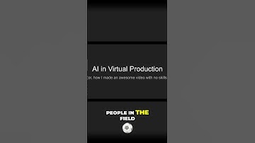 Is AI The Future of Virtual Production