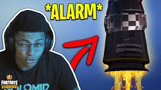 Myth Reacts To The Spaceship Alarm - Fortnite Moments