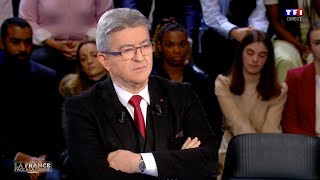 Mélenchon dans La France face à la guerre sur TF1  Replay