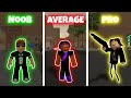 Da Hood | Noob vs Average vs Pro (ROBLOX)