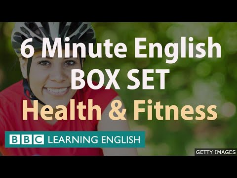 BOX SET: 6 Minute English - &rsquo;Health and Fitness&rsquo; English mega-class! One hour of new vocabulary!