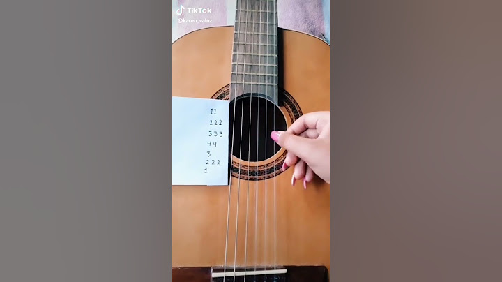 Truco para tocar la Guitarra