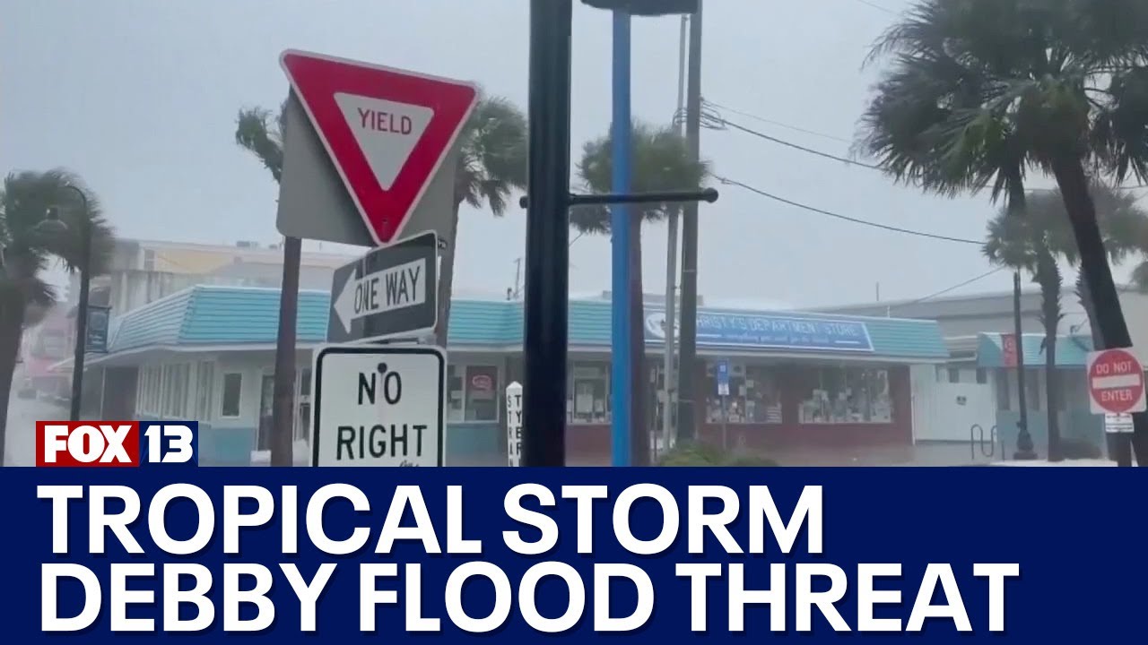Tropical Storm Debby brings flood threats to Georgia, South Carolina ...