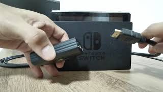 Conexión y configuración de capturadora de video HDMI USB with Audio Asisttics con Nintendo Switch