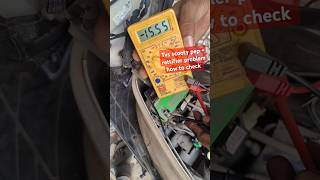 Tvs scooty pep + Recctifier problem  how to check rectifier 923rs change problems slove #tvs #share