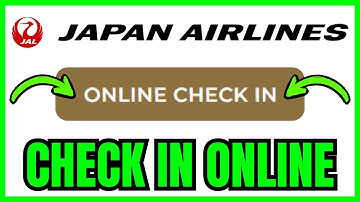 How To CHECK IN ONLINE For Japan Airlines (QUICK & EASY) 2025