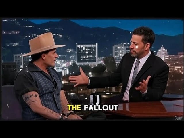 Johnny Depp Walks Out of Jimmy Kimmel Live After Heated Confrontation - YouTube