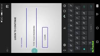 3d profile card with login form by using Html Css Javascript only on mobile phone