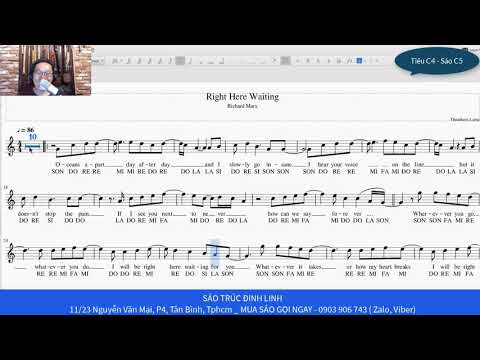 Video Right Here Waiting - Tiêu C4- Sáo C5 - youtube
