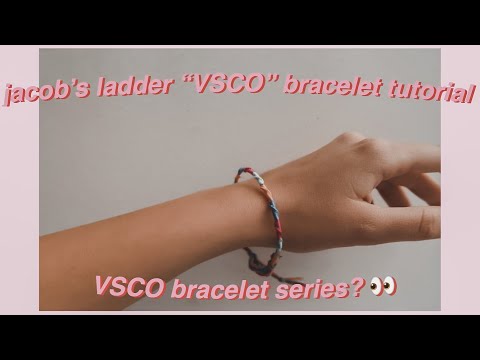 'VSCO' friendship bracelet