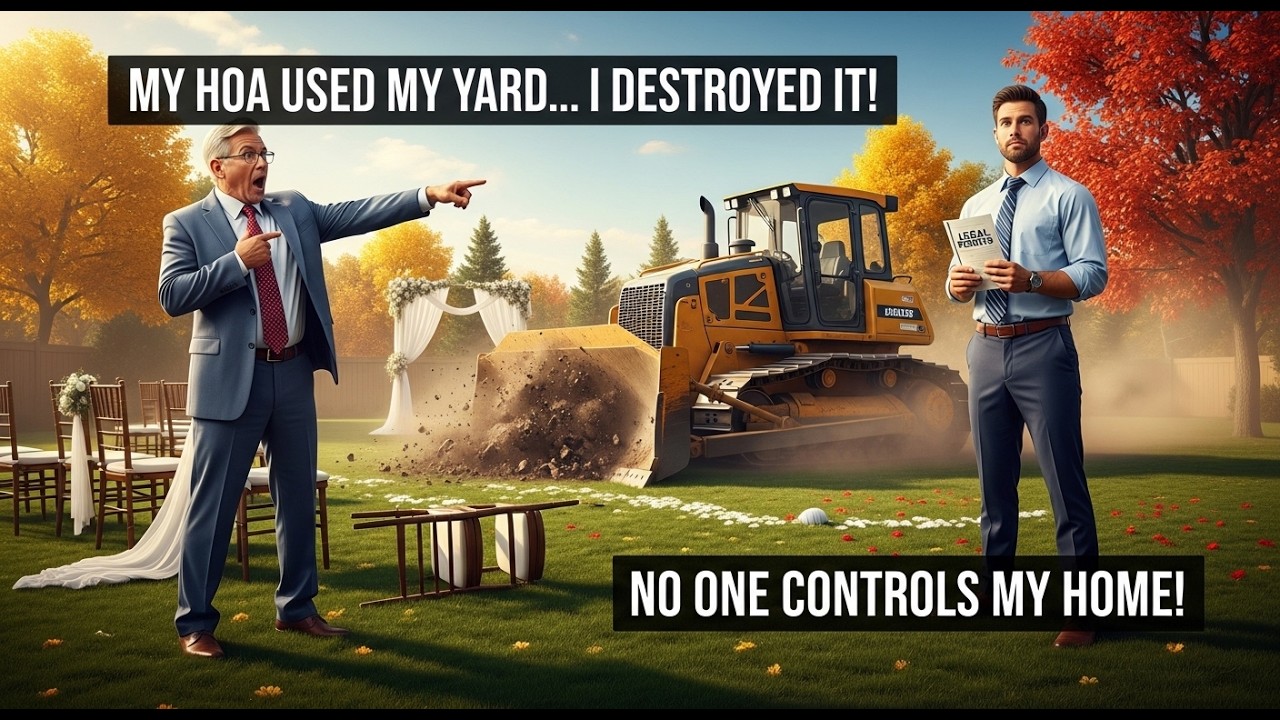 HOA Scheduled a Wedding at My Home — I Stopped Them in Their Tracks