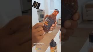 Adrienne Bailon Houghton - coronavirus lockdown cooking burberry swimsuit