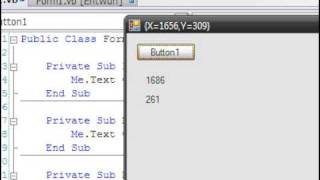 Geistercursor inkl. Mausklick Teil 1 von 2 (Visual Basic 2008 1-61) Part 1