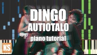 Dingo - Autiotalo | PIANO TUTORIAL
