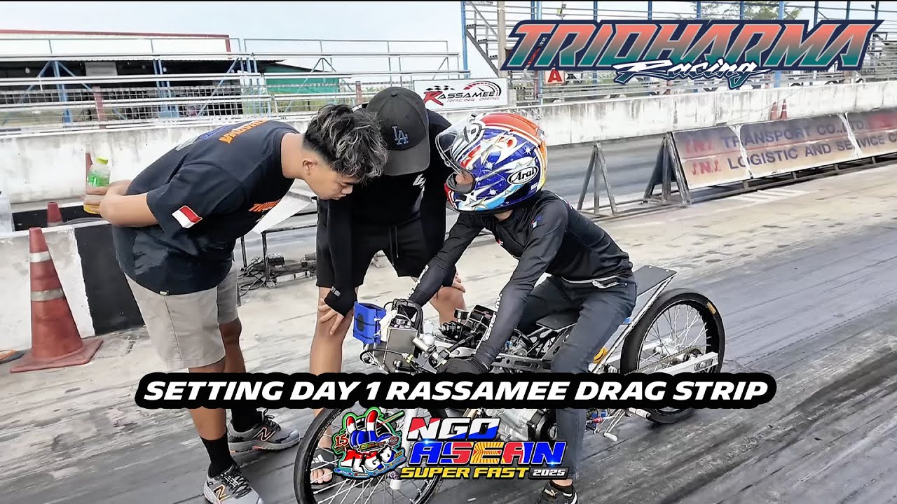 SETTING PERDANA DI RASSAMEE DRAG STRIP THAILAND