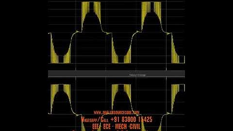 Cascade Multilevel Inverter | matlab Simulink simulation