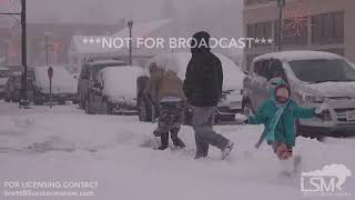 12-7-2017 Dunkirk Ny Lake Effect Snow heavy snow pounds the Lake Erie coast