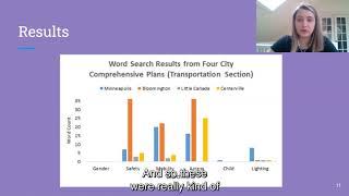 Ania McDonnell: Gender Mainstreaming in City Comprehensive Plans