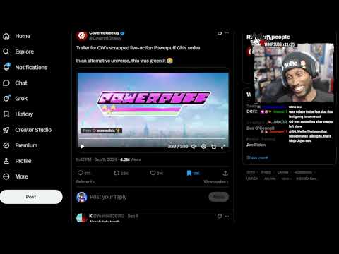 Wolfie Yapping Stream - CW Powerpuff Girls Failed Pilot/Trailer