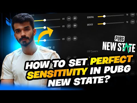 HOW TO SET PERFECT SENSITIVITY IN PUBG NEW STATE