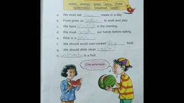 class-1 // Science or EVS // chapter- 3 (Our Food) / video no. -2 detailed explanation