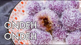 Ondeh Ondeh | easy MOCHI burst-in-your-mouth caramel poppers