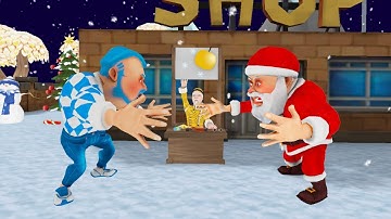 Dark Riddle New Year Mode ( White and Blue ) Gameplay New Update 4.4.0 ( Android/IOS ) Part 45