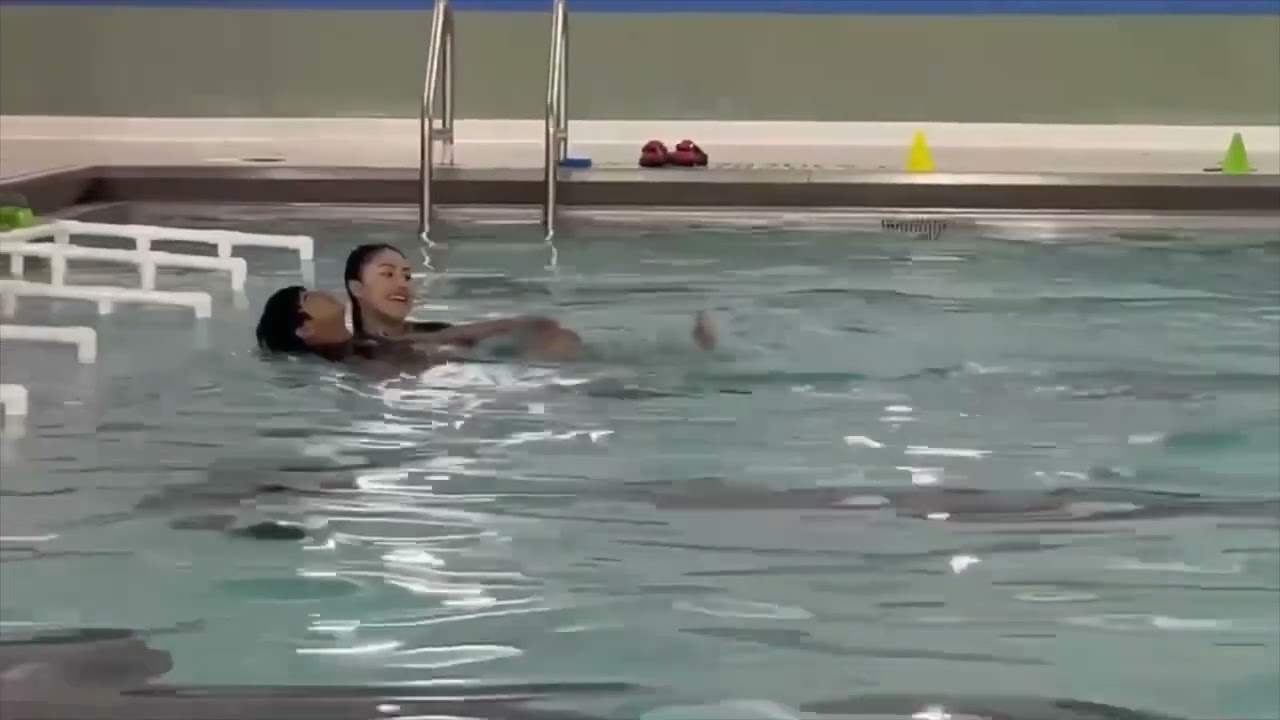 Swimming class (Justin at Safesplash)