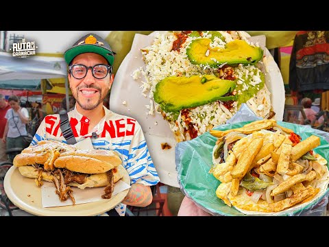 Video thumbnail: TACOS, TORTAS y BURRITAS que tienes que probar en TEPITO