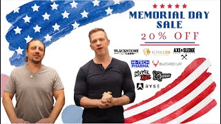 20% Off Memorial Day Sale, Save on Almost Everything Site Wide