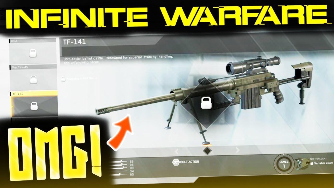 *NEW CLASSIC WEAPONS CONFIRMED IN INFINITE WARFARE! INTERVENTION, UMP ...