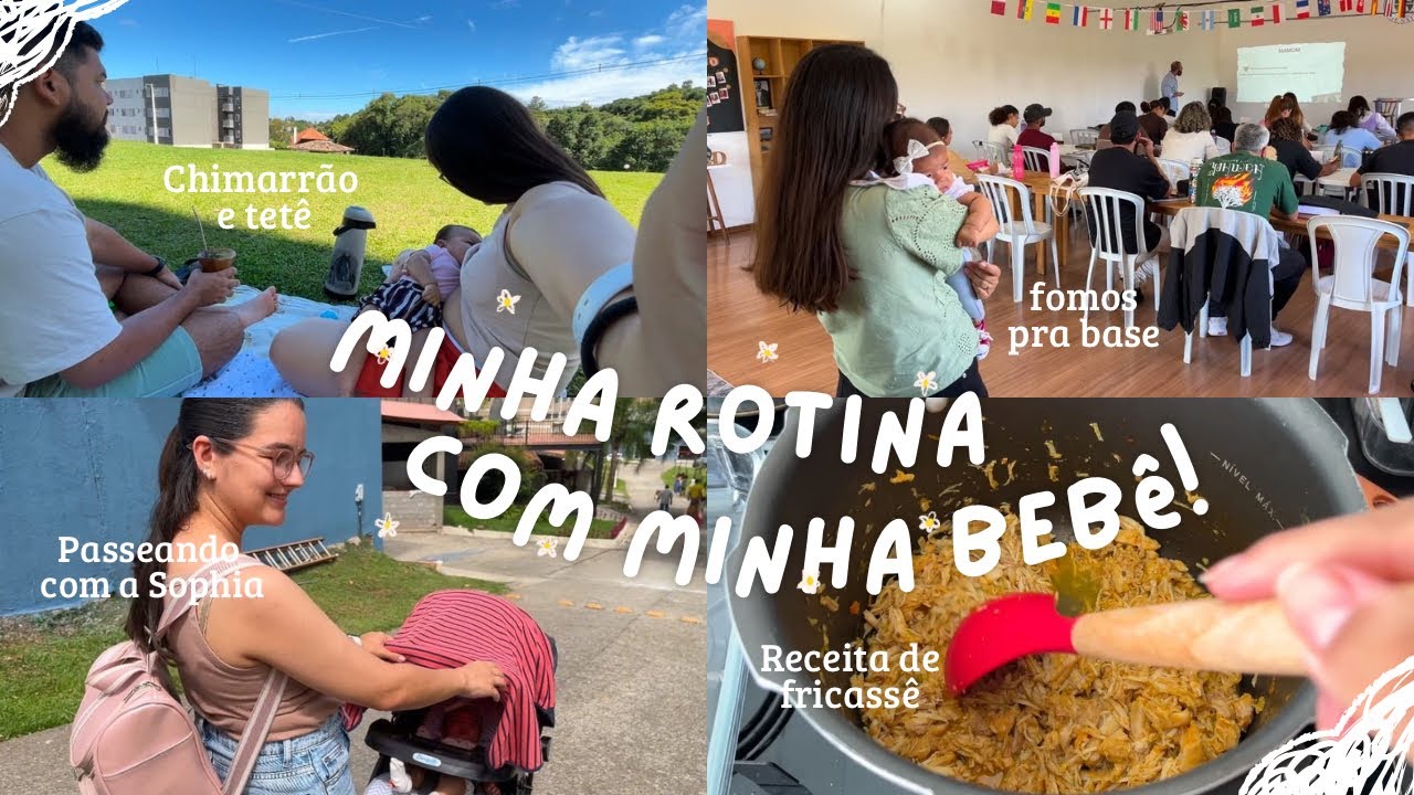 VLOGÃO: Vários dias da minha rotina com uma bebê de 2 meses, fricassê, passeio e muita conversa