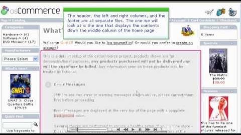 How to Edit your Home Page in osCommerce - Host Department LLC