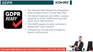 Preparing for GDPR - CODE Compliance Webinar