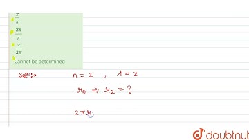 If the de-Broglie wavelength of an electron revolving in 2^nd orbit of H-atom is x, then radius ...