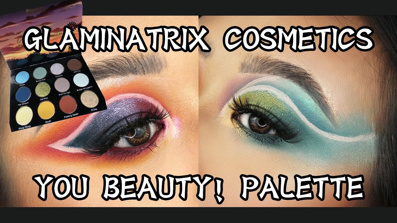 Glaminatrix Cosmetics You Beauty! Palette 2 Looks 1 Palette, Review