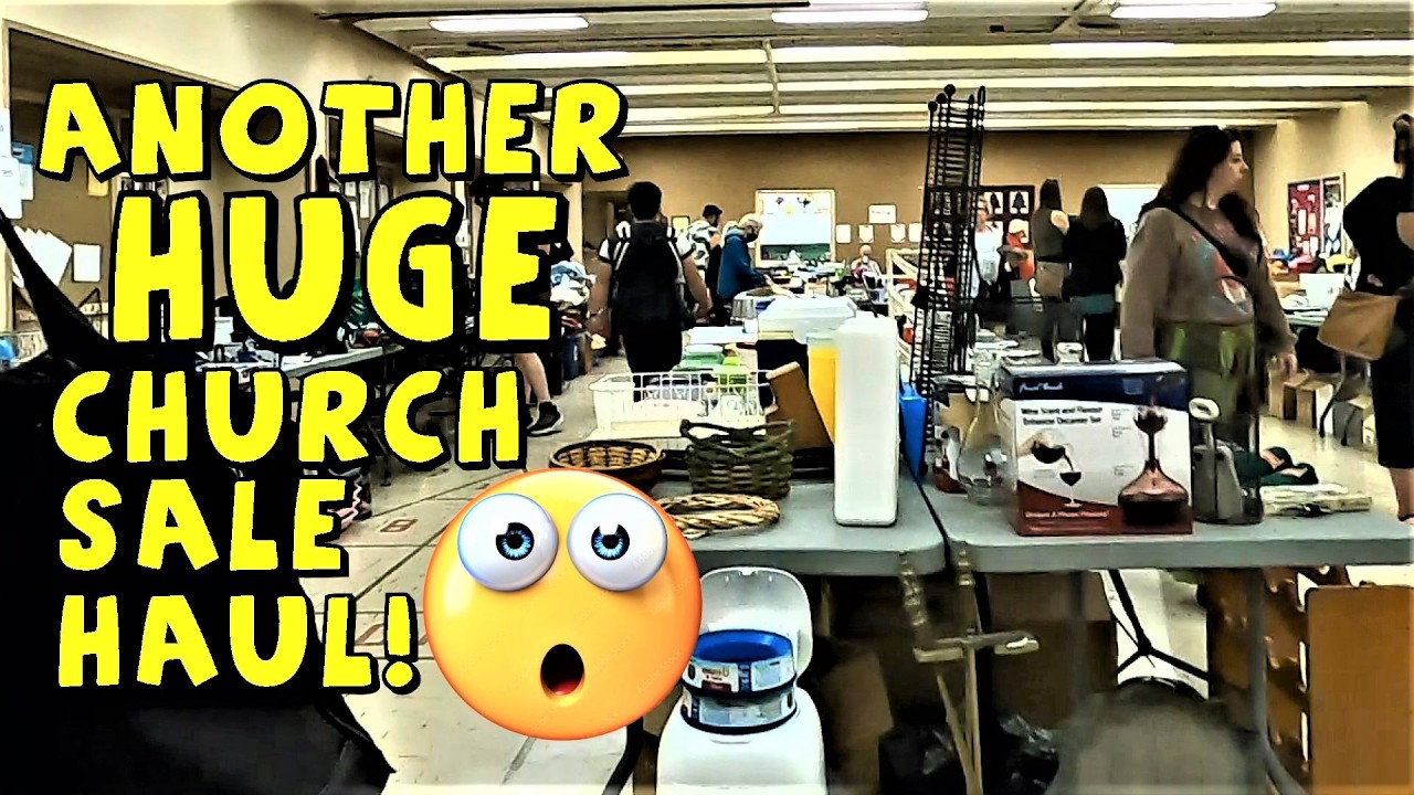 Ep705:  HUGE Antique Church Sale Haul! 🤯 Sherman Jewelry, Sterling Silver, Antique Photos AND MORE!