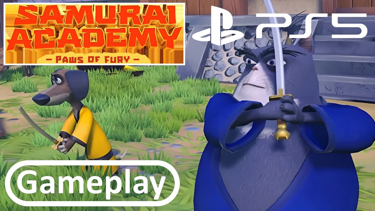 Samurai Academy: Paws of Fury Gameplay