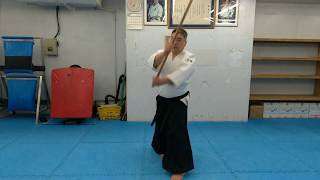 合気杖基本20本 AIKI JO KIHON 20 - YouTube