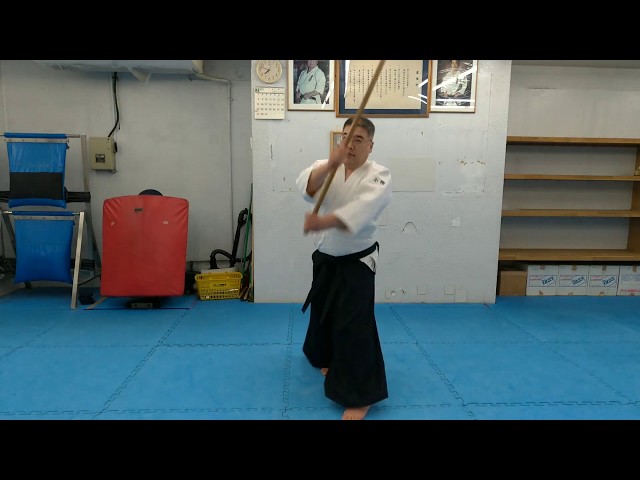 合気杖基本20本 AIKI JO KIHON 20 - YouTube