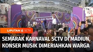 Semarak Karnaval SCTV di Madiun, Pecahnya Konser Musik Band Ungu dan Senam Massal | Liputan 6